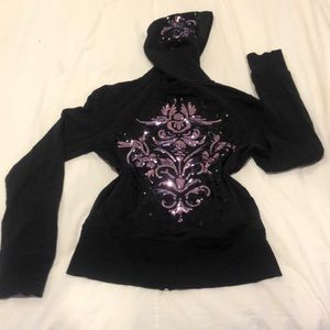 **4 for 20** Sequins zip up